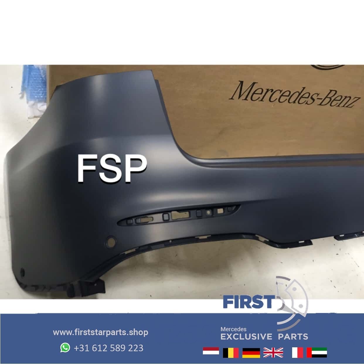 W253 GLC AMG ACHTERBUMPER NIEUW ORIGINEEL MERCEDES 2016-2021, Arrière, Utilisé, -, -