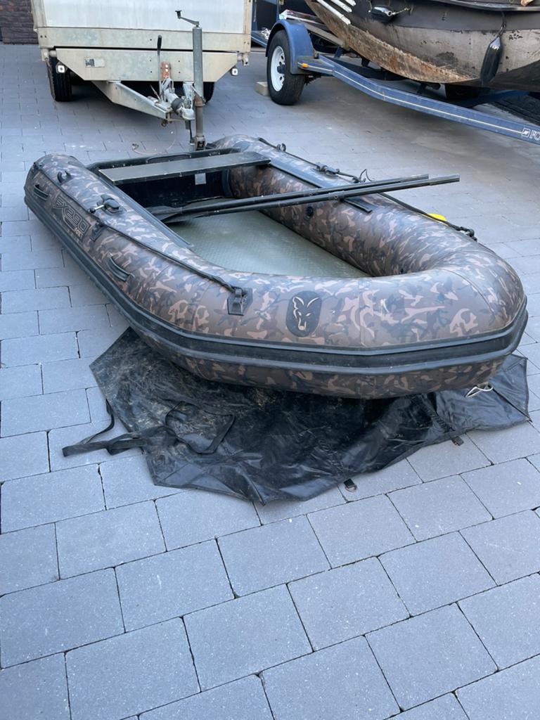 Fox fx290 camo rubberboot, Watersport en Boten, Hengelsport | Karpervissen, Ophalen, Zo goed als nieuw
