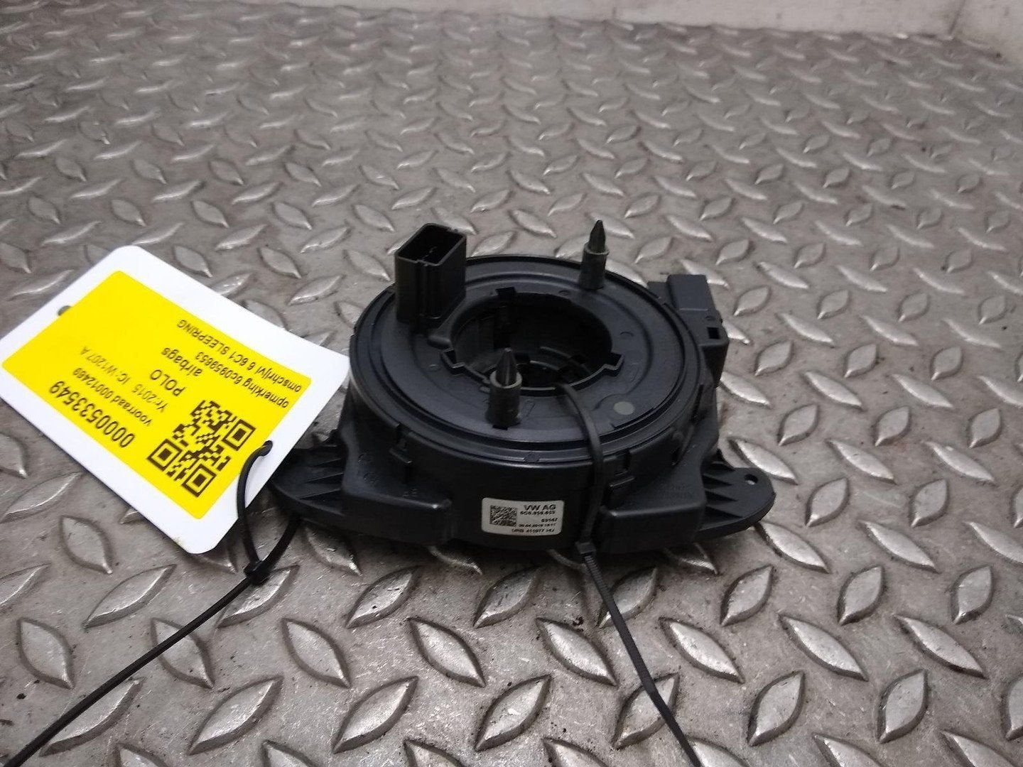 VOLKSWAGEN POLO 6C1 SLEEPRING STUURKOLOM 6C0959653 2015, Ophalen of Verzenden, Gebruikt, ARN erkend
