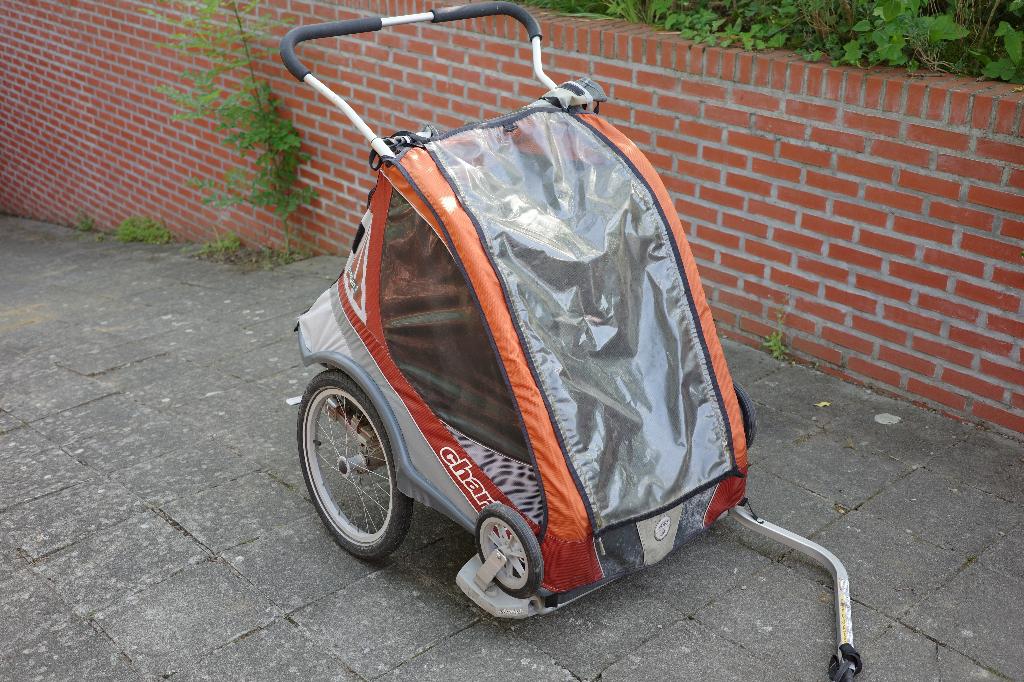 Fietskar Chariot Captain 2, Fietsen en Brommers, Ophalen, Gebruikt, Chariot, Kinderkar