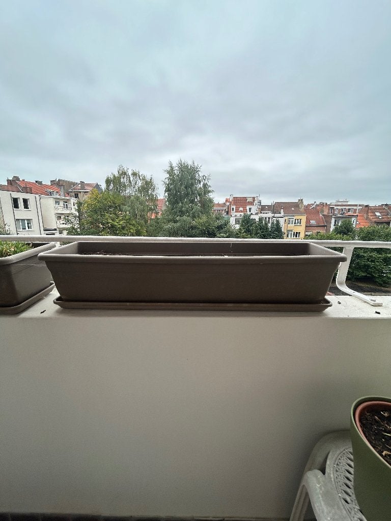 Lot de 4 jardinières de balcon 80cm, Jardin & Terrasse, Terrasses, Enlèvement, Utilisé