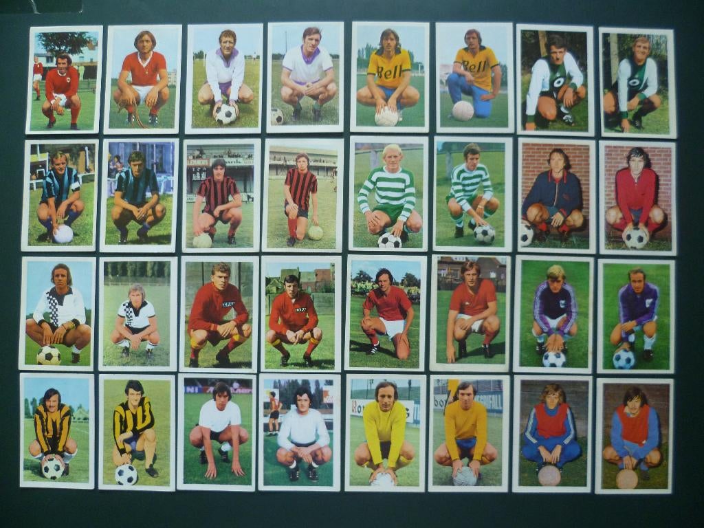 Voetbal prentjes Vanderhout 1972-73 Football plaatjes images, Ophalen of Verzenden, Gebruikt