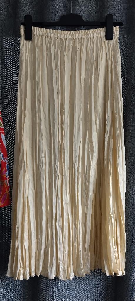 rimpelrok H&M lichtgeel: NIEUW!, Maat 38/40 (M), H&M, Geel, Nieuw