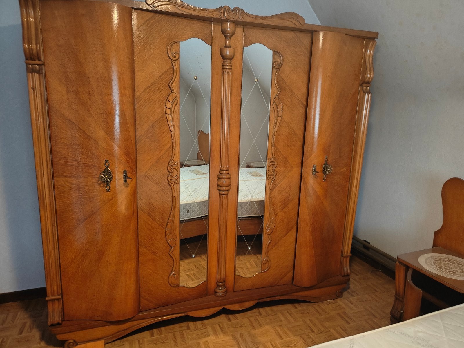 antieke slaapkamer, Antiek en Kunst, Ophalen