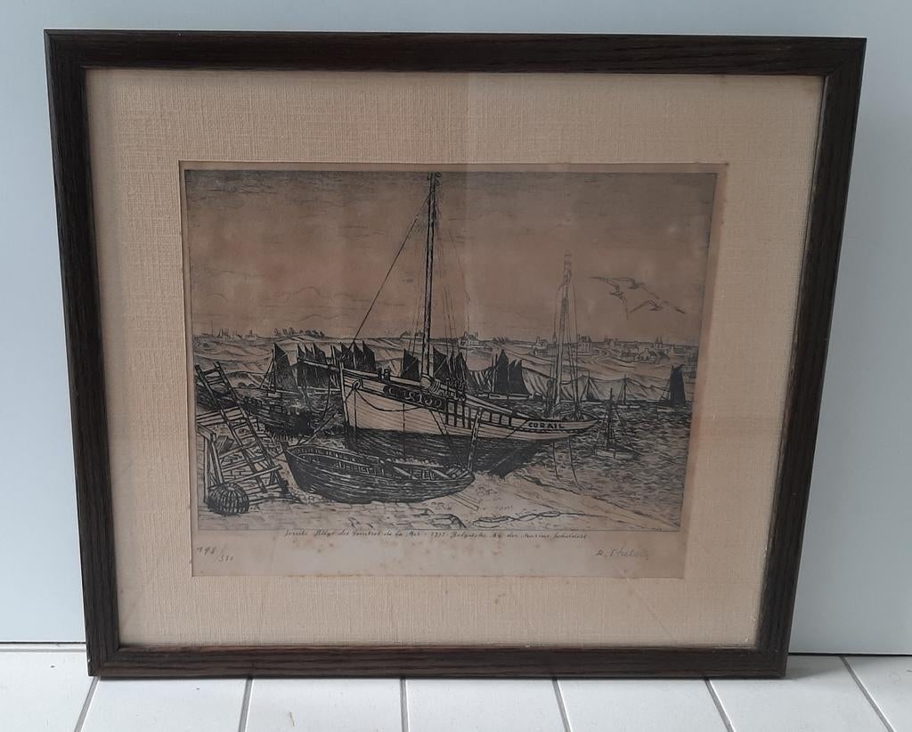 Twee maritieme kunstwerkjes, Verzenden