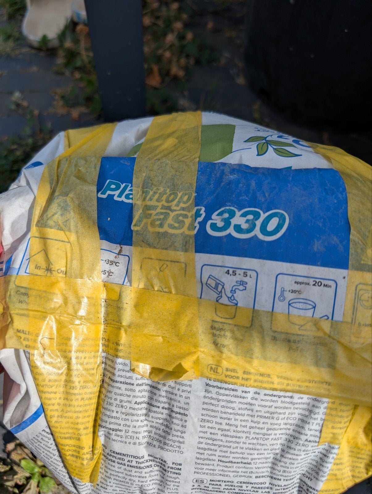 Mapei Planitop Fast 330 uitvlakmortel 3-30mm, 12kg
uitvlak, Doe-het-zelf en Bouw, Ophalen, Zo goed als nieuw, Overige typen
