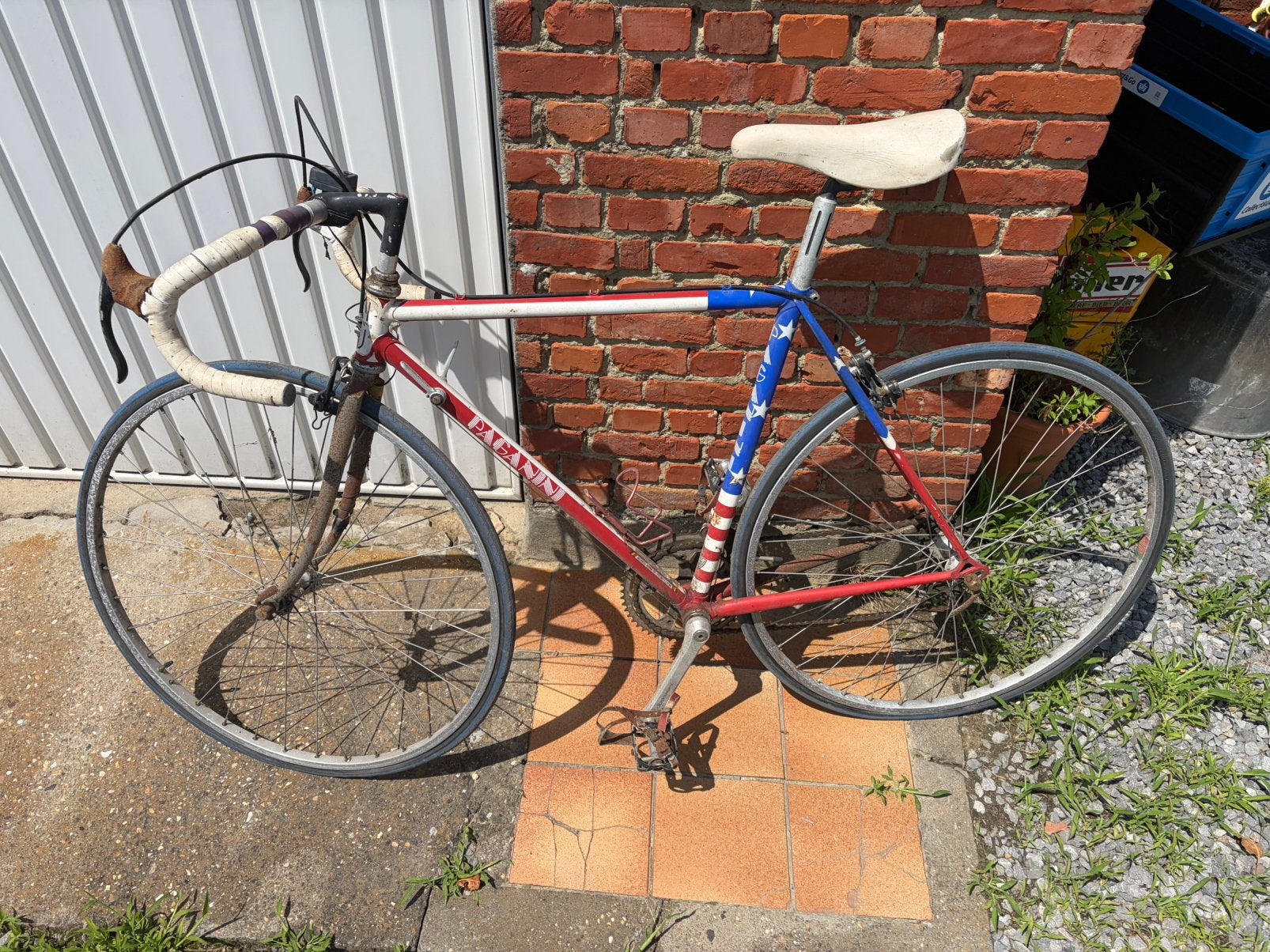 Vintage koersfiets, Fietsen en Brommers, Ophalen, Zo goed als nieuw