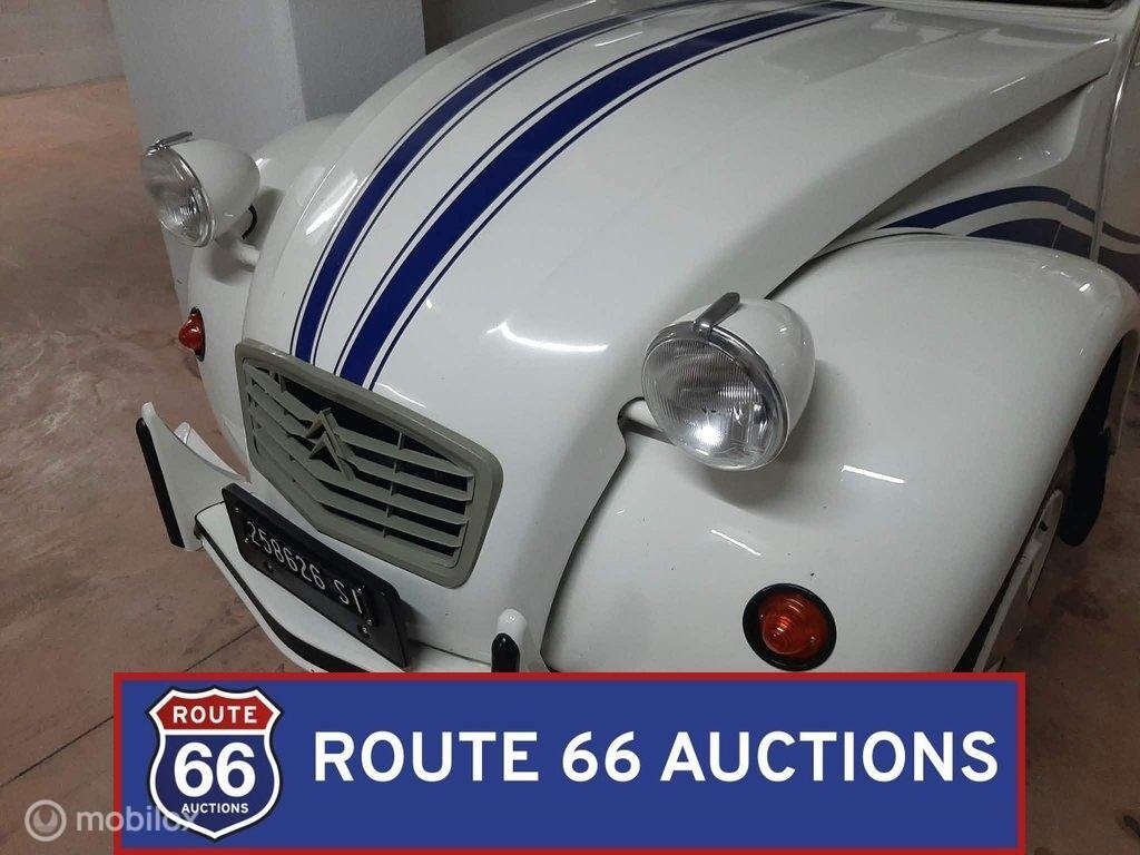 Citroën 2CV6 Transat | 1983 | Route 66 Auctions, Autos, Achat, Entreprise, Citroën, Boîte manuelle