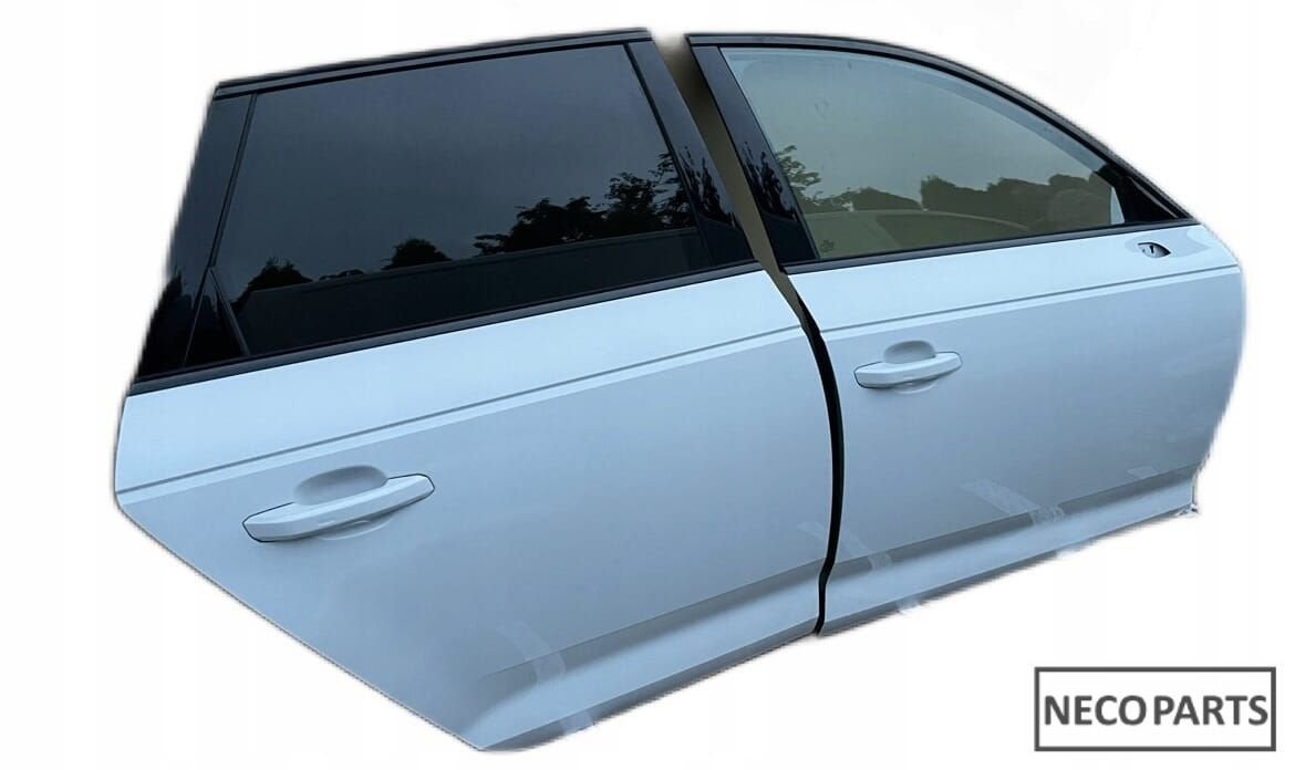 AUDI A4 B9 8W PORTIER DEUR KLEUR LS9R ALLES LEVERBAAR !!, Arrière, -, Haillon arrière, Audi