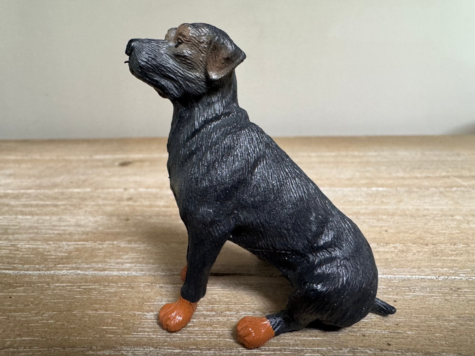 Miniatuur Rottweiler, Enlèvement ou Envoi, Comme neuf, Chien ou Chat, Statue ou Figurine