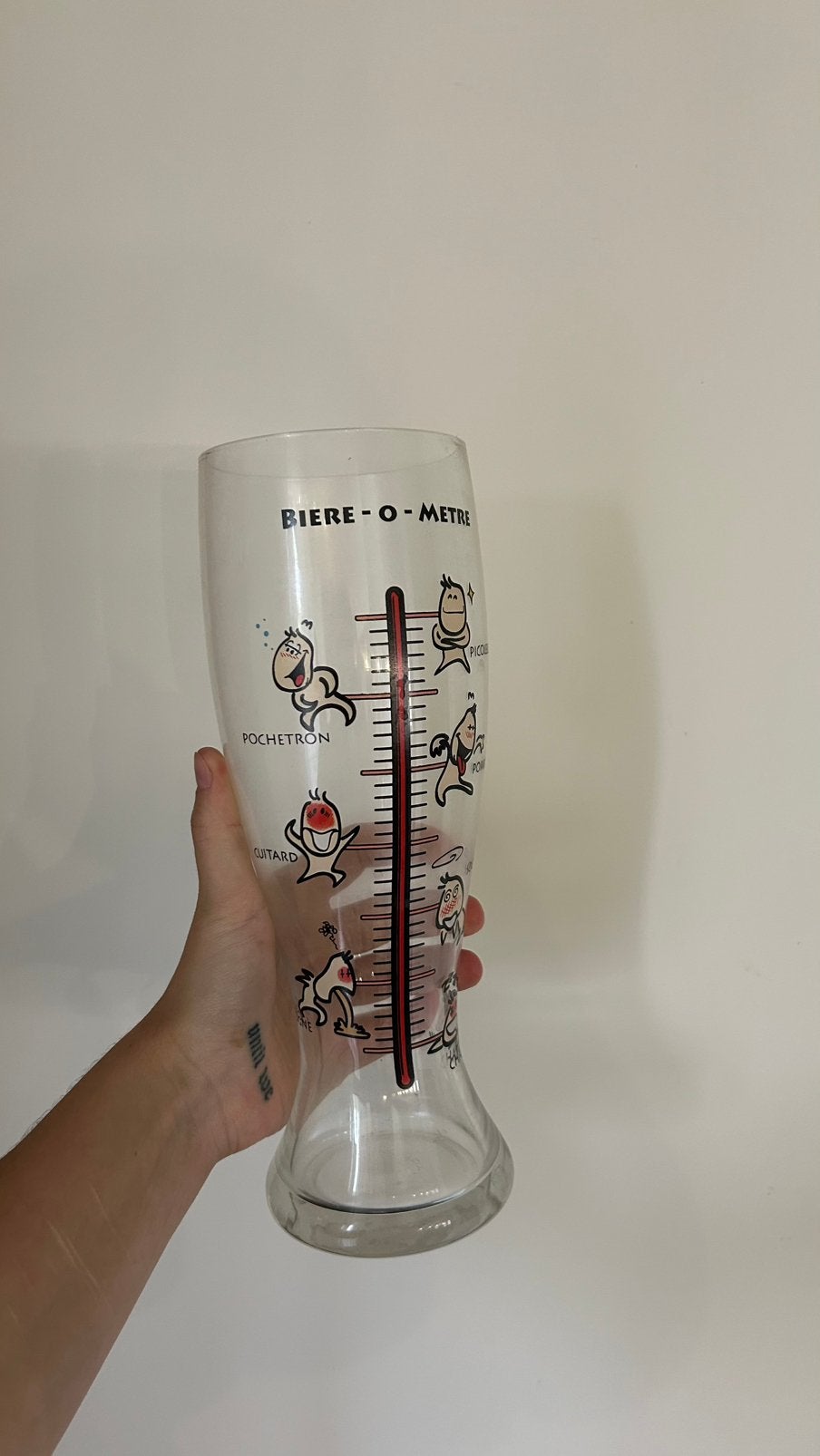 Gros verre a bière, Enlèvement, Neuf