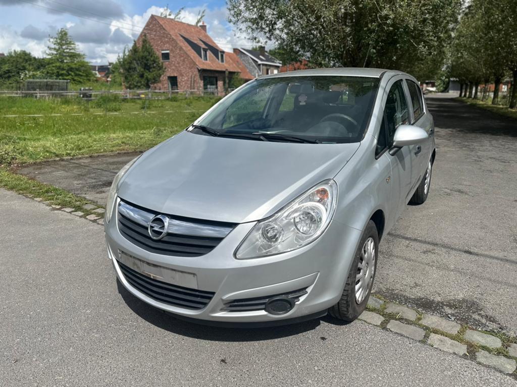 Opel Corsa 1L essence 2008 148 000 km, Autos, Opel, Particulier, Corsa, Essence, Euro 4, Hatchback, 5 portes, Boîte manuelle, Noir