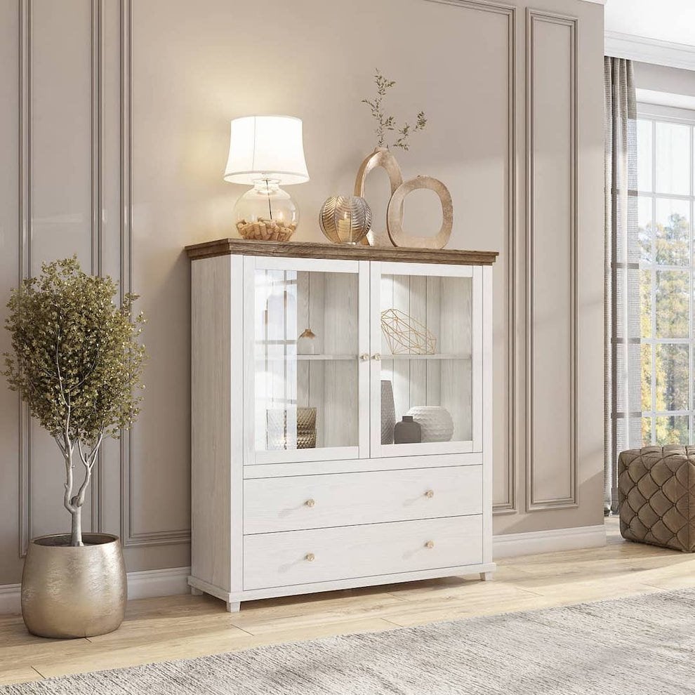Vitrinekast, Maison & Meubles, Armoires | Vitrines, Enlèvement, Comme neuf