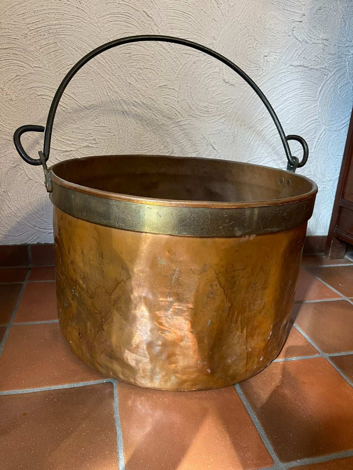 Koperen ketel, Ophalen, Koper