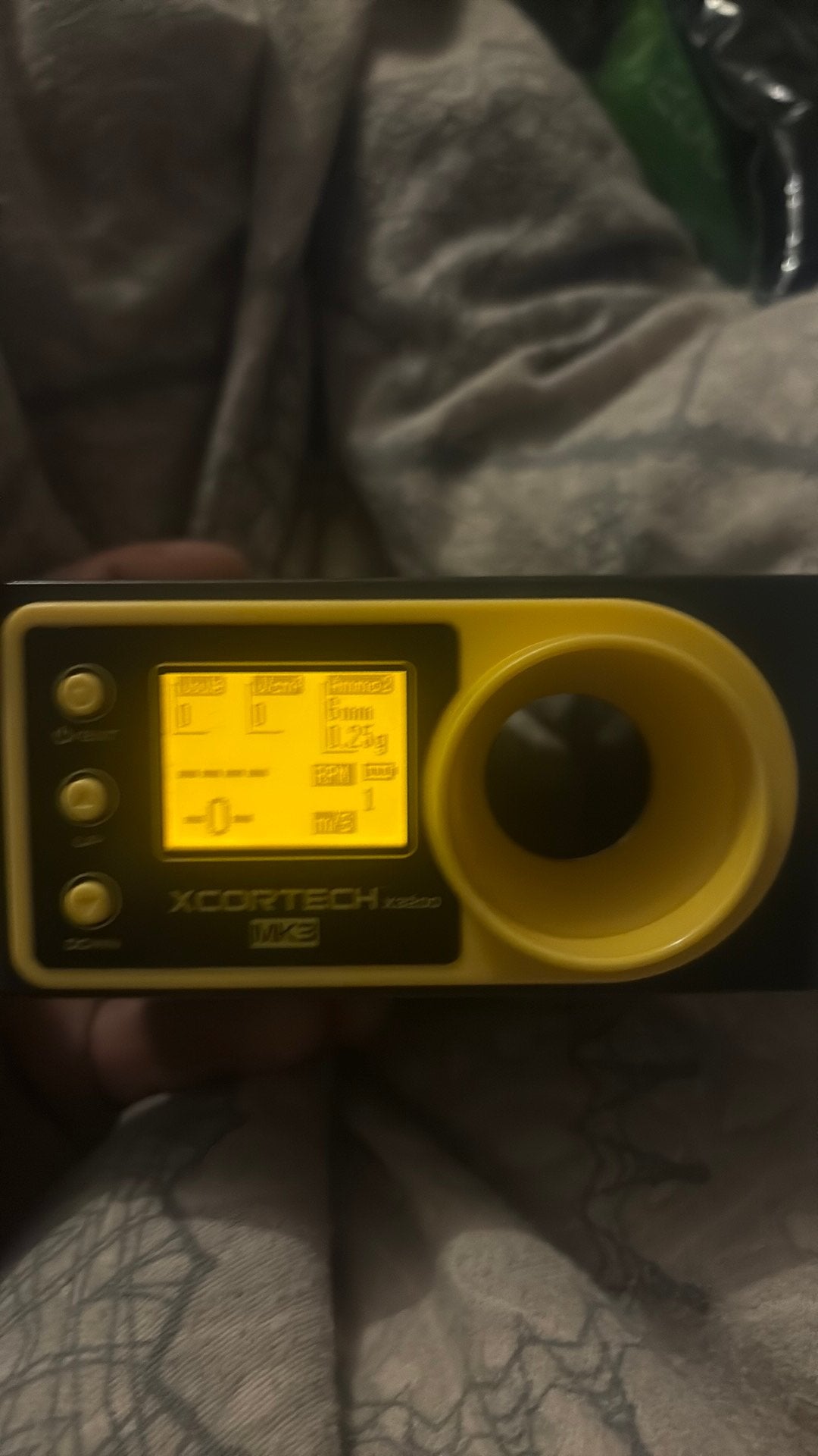 Airsoft fps/ joule meter xcortech zo goed als nieuw, Enlèvement ou Envoi, Comme neuf