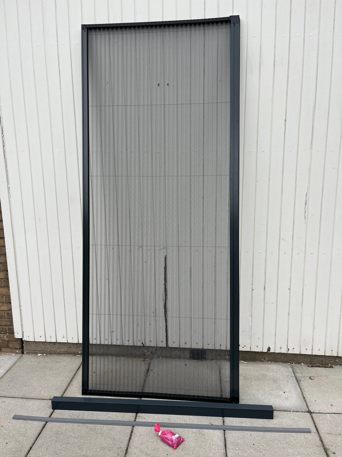 Porte moustiquaire plissée Luxaflex (neuve) 232x96, Bricolage & Construction, Neuf, 80 à 100 cm, 215 cm ou plus, Enlèvement ou Envoi