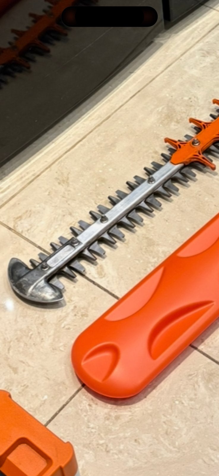 STIHL  dubbelvoudige geslepen messen  60cm, Tuin en Terras, Ophalen of Verzenden, Gebruikt, Handmatig