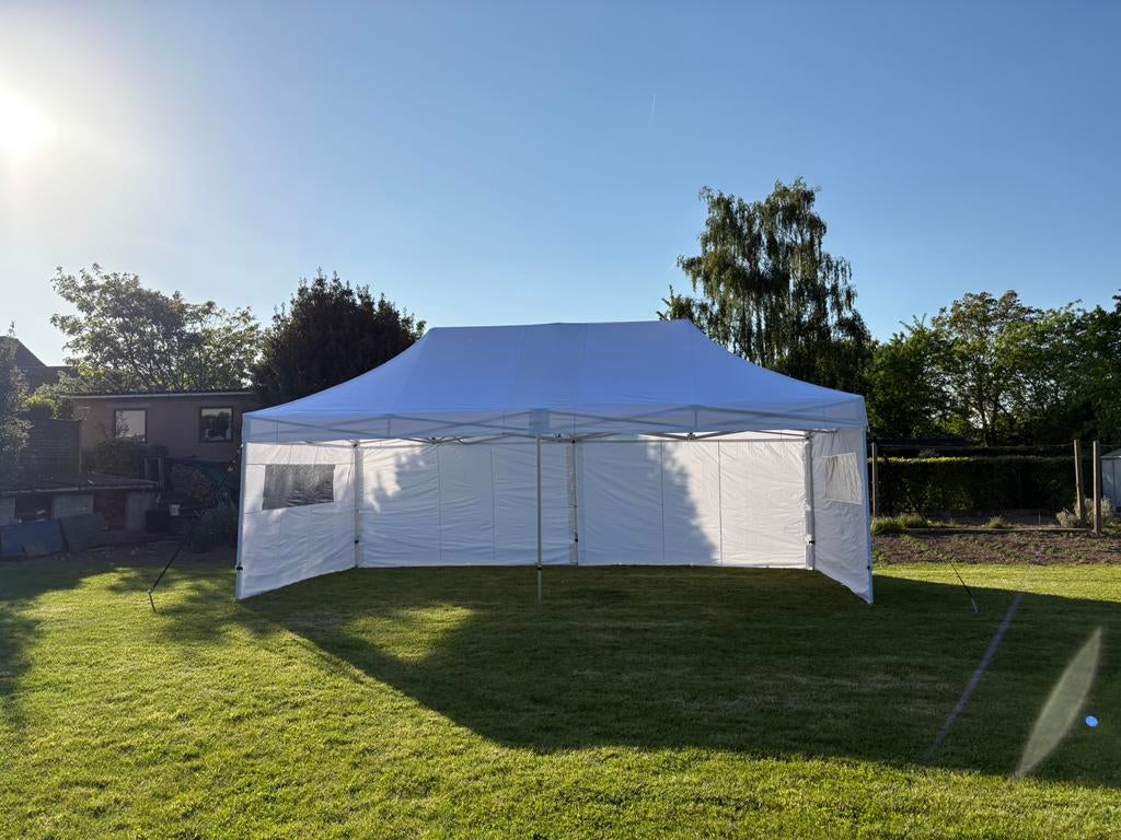 Tent 4x8m te huur, Tuin en Terras, Partytenten, Ophalen, Zo goed als nieuw, Partytent