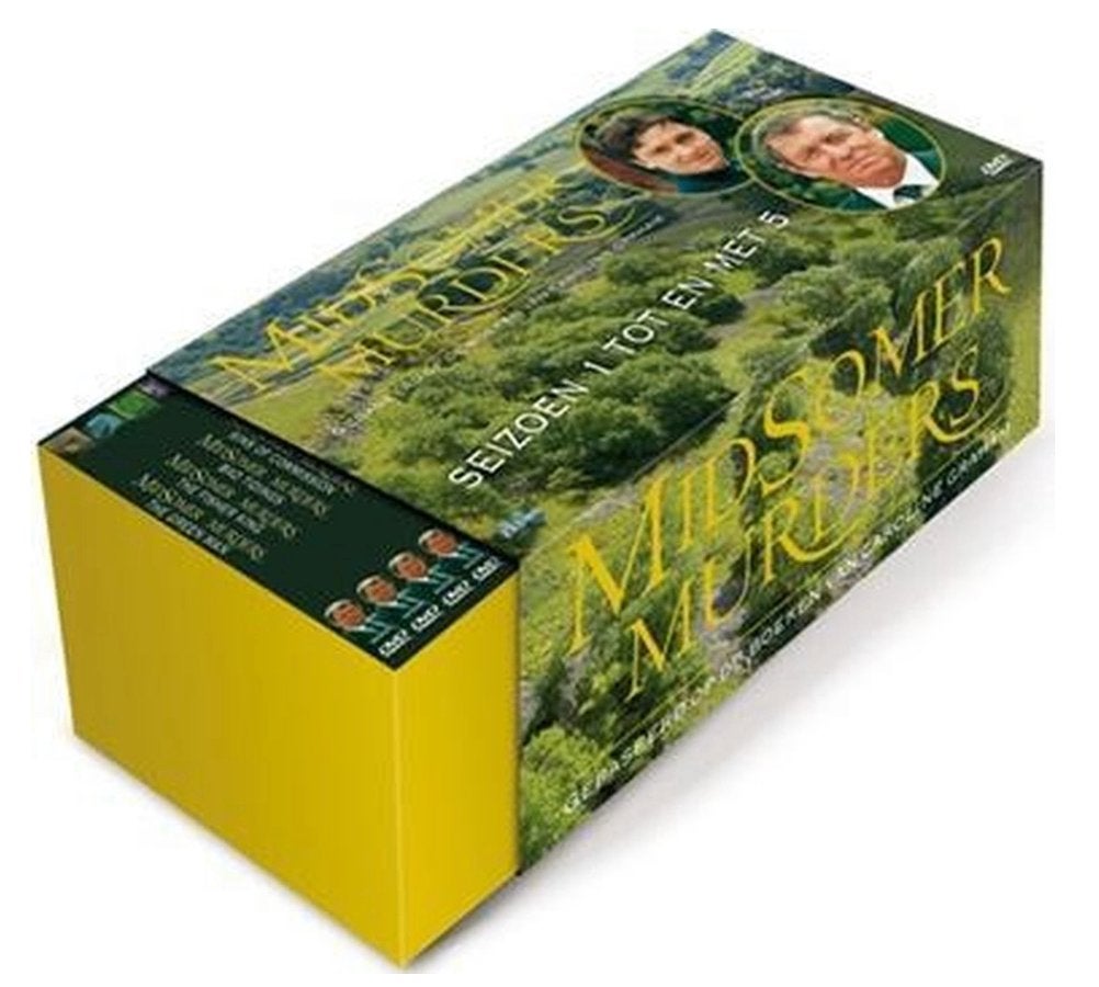 DVD BOX - Midsomer Murders - saison 1-5, Enlèvement ou Envoi, Comme neuf