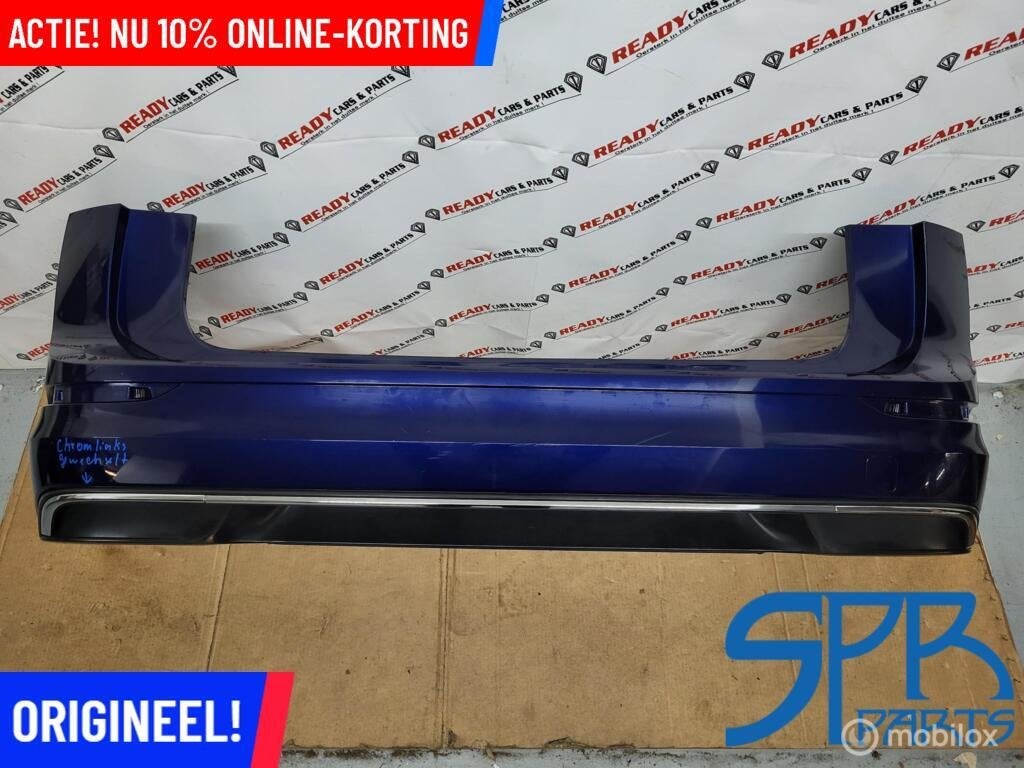 GOLF 8 VIII VARIANT STYLE Achterbumper CHROOM DIFFUSER 4 PDC, Auto-onderdelen, Carrosserie, Bumper, Volkswagen, Achter, Gebruikt