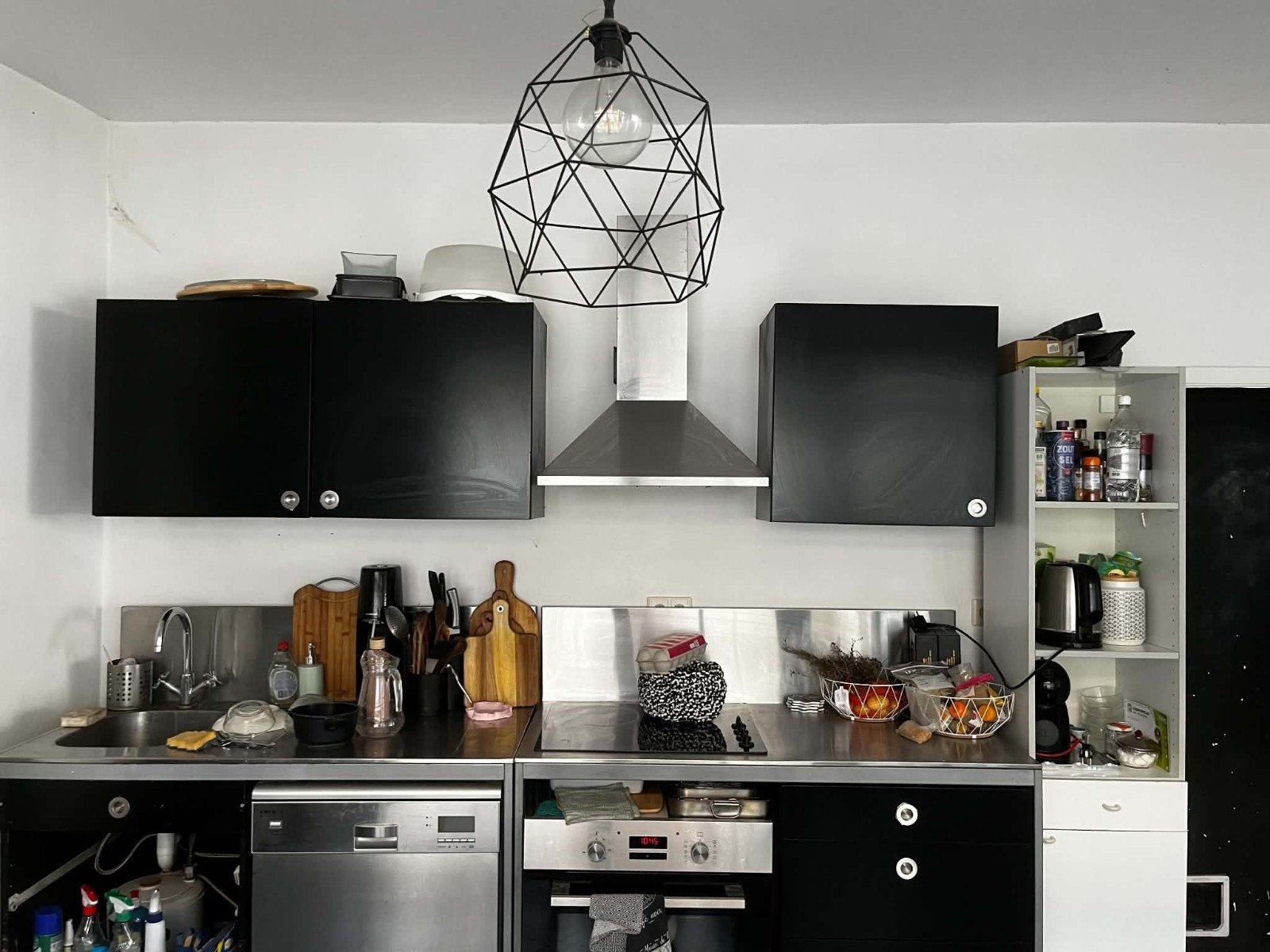 cuisine, Enlèvement, Noir