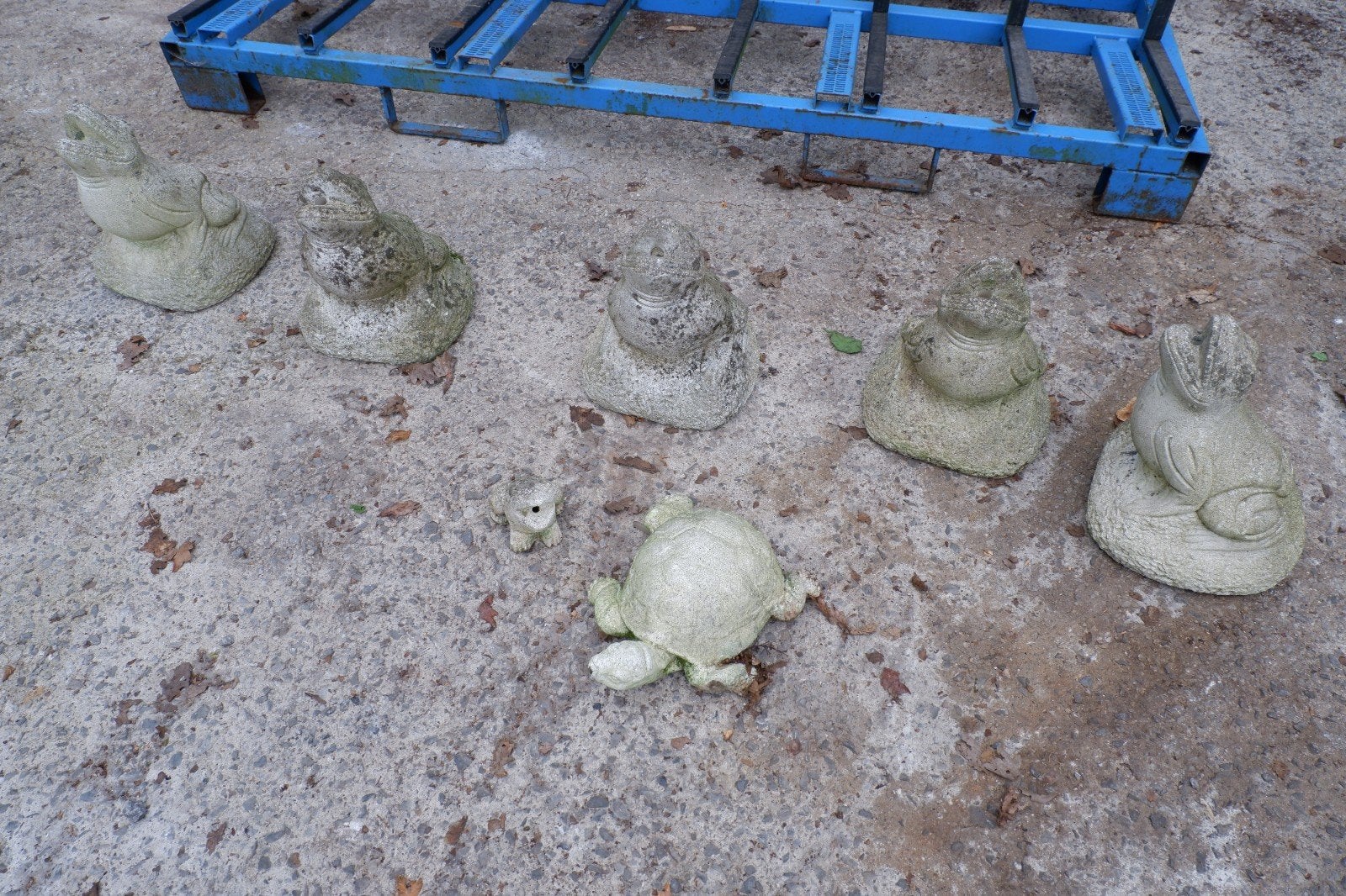 Lot petits animaux en béton, Enlèvement, Béton