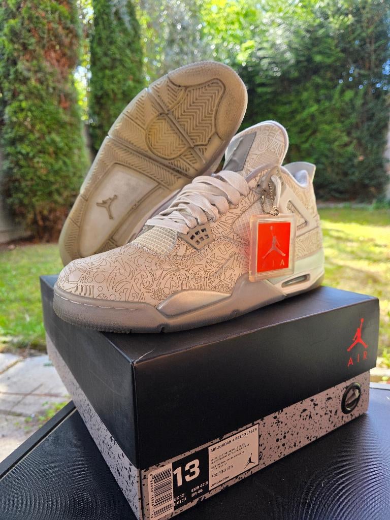 Air jordan 4 laser 30eme anniversaire nike, Vêtements | Hommes, Chaussures, Comme neuf, Enlèvement, Blanc, Jordan