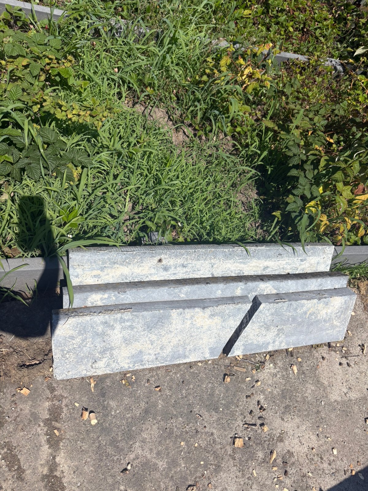 Blauwe steen, Tuin en Terras, Bielzen en Borduren, Ophalen, Zo goed als nieuw