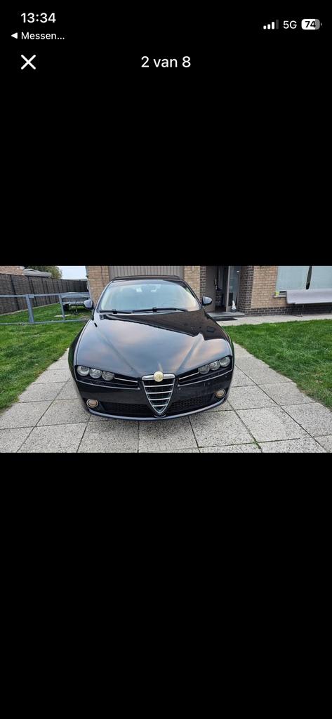 Alfa romeo 159, Auto's, Beige, Zwart, 5 deurs, Particulier
