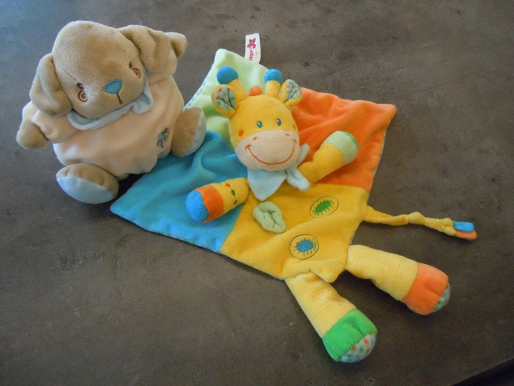 Knuffel + knuffeldoekje, Kinderen en Baby's, Ophalen, Gebruikt, Knuffeldoekje, Wasbaar