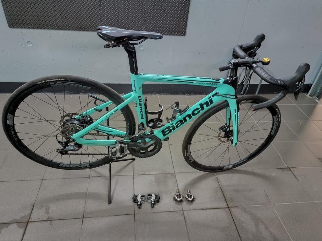 Bianchi E fiets, Ophalen