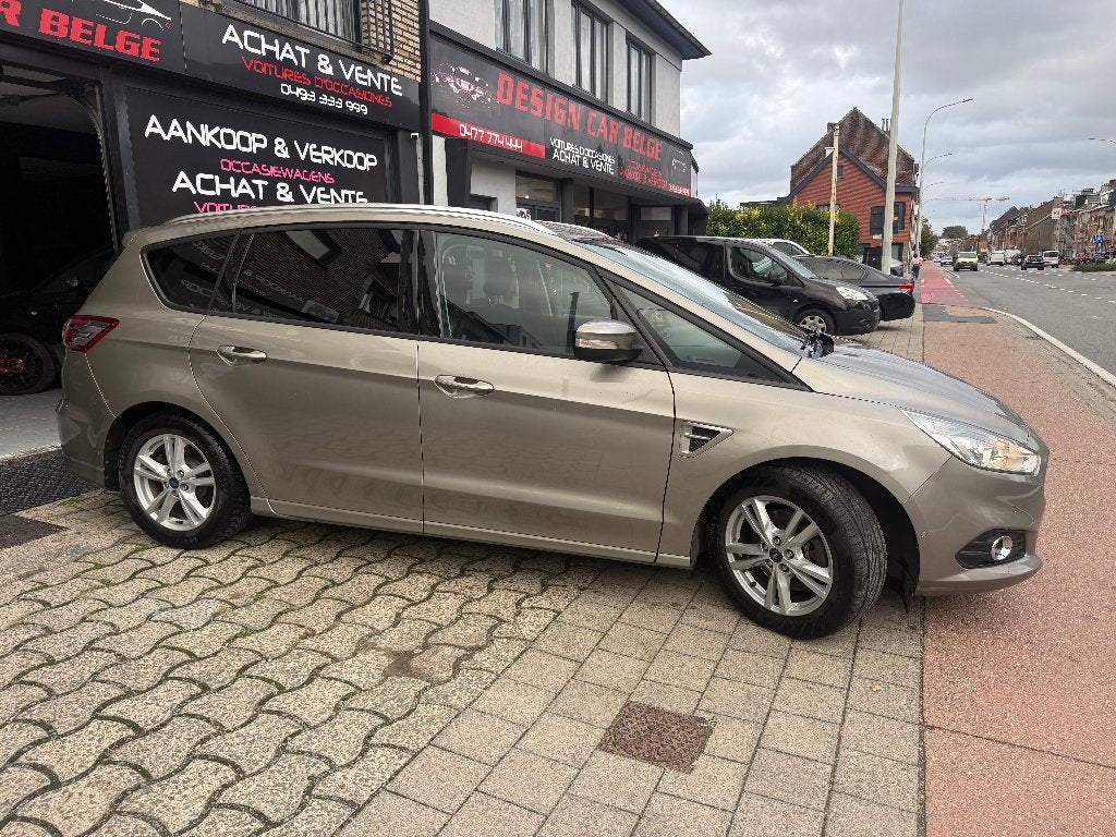 Ford S-Max 2.0 TDCi 150 ch 7 places 1er propriétaire, Argent ou Gris, Achat, Euro 6, Entreprise