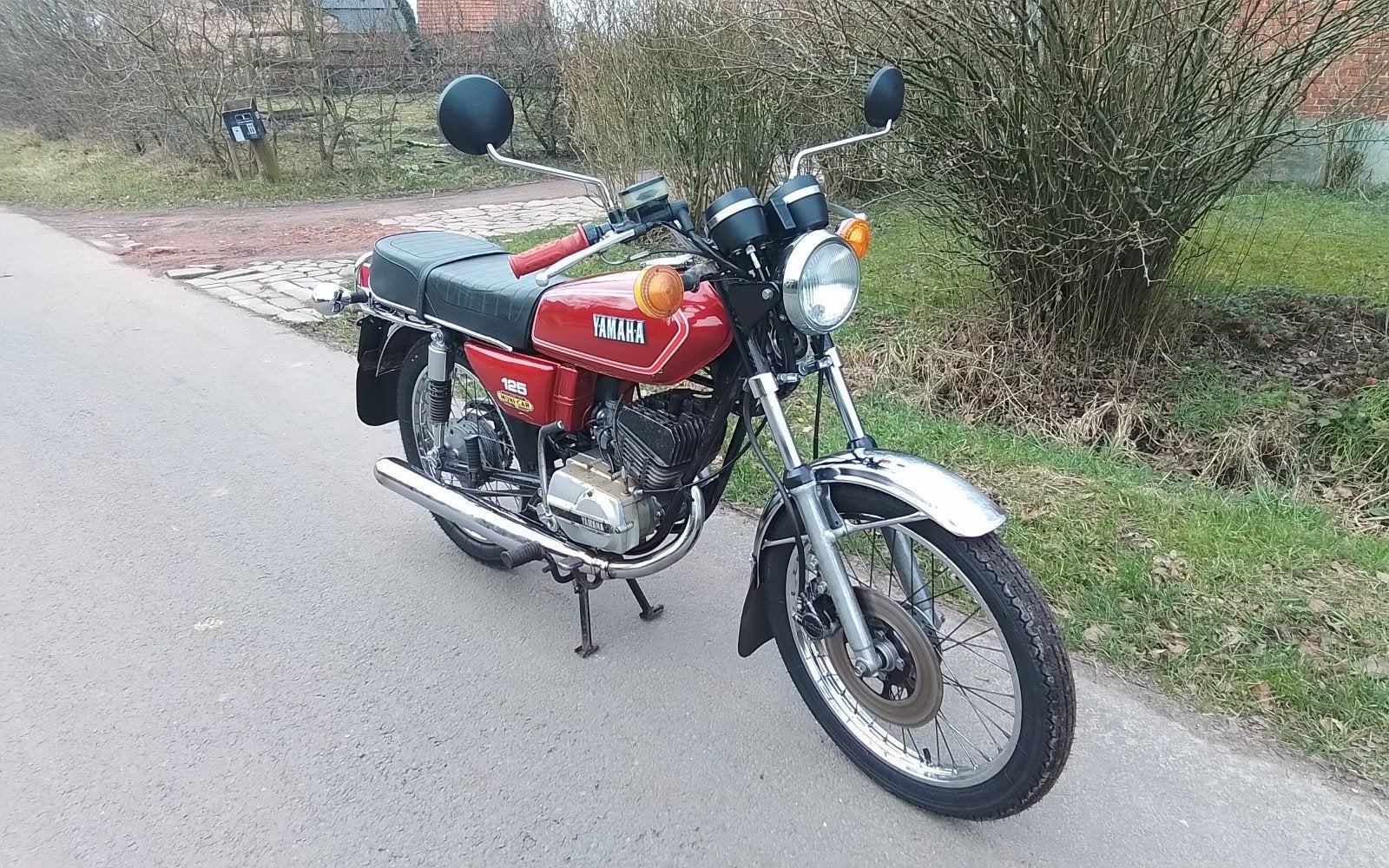 Yamaha rs125 1982, Motoren