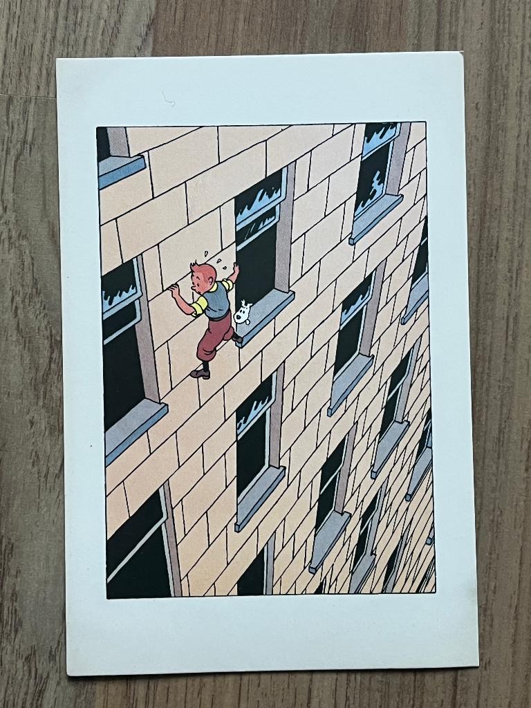 Kuifje postkaart, Verzamelen, Postkaarten | België, Ophalen of Verzenden