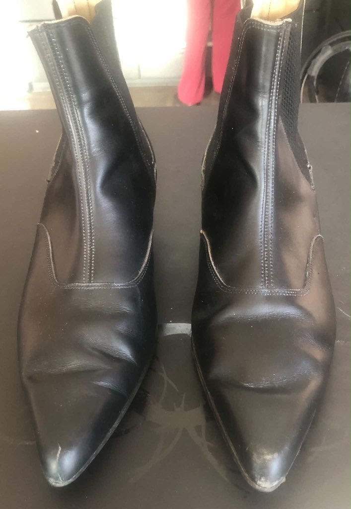 Chaussures : bottes Beatles authentiques de Carnaby Street, Vêtements | Hommes, Enlèvement, Porté, Noir, Bottes