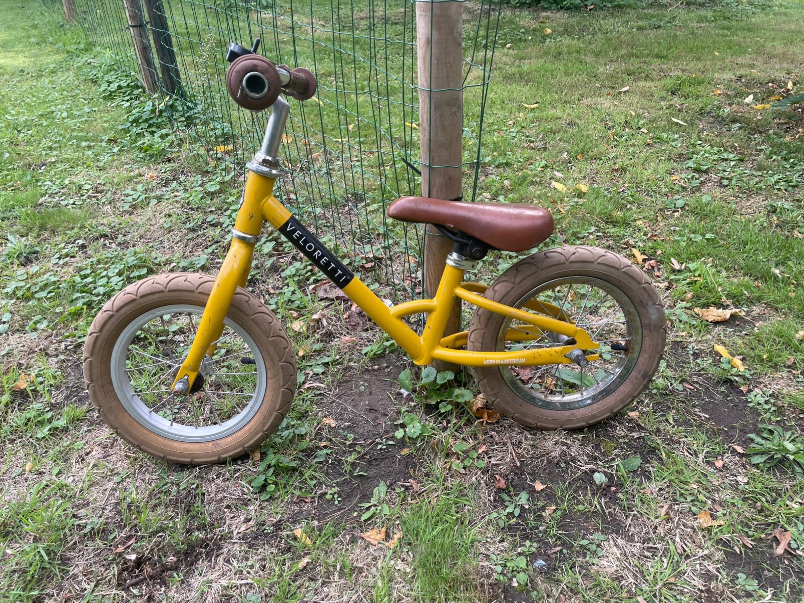 Veloretti loopfietsje, Ophalen, Gebruikt