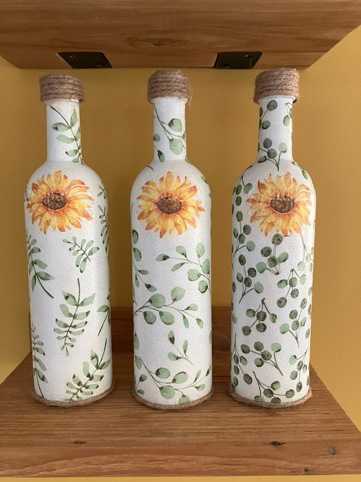 Set van 3 vaasjes, Enlèvement ou Envoi, Comme neuf, Verre