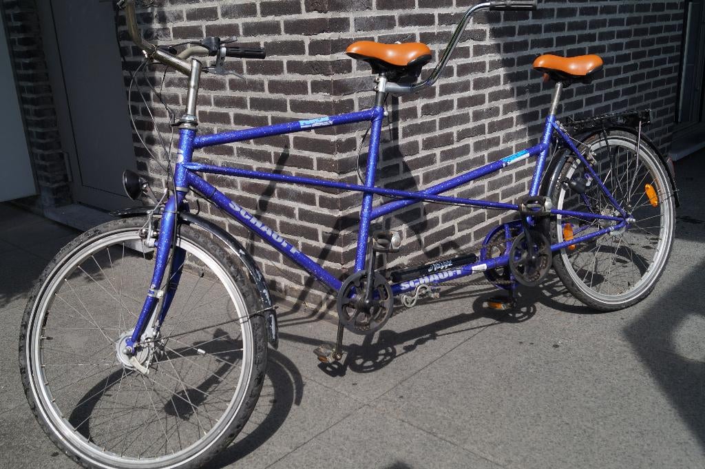 Tandem SCHAUFF, Fietsen en Brommers, Ophalen, Minder dan 10 versnellingen, Gebruikt, Velgrem