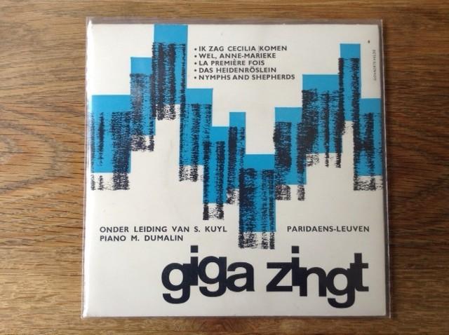 single giga-ensemble paridaens leuven, Cd's en Dvd's, Vinyl Singles, Beschermende buitenhoes, EP, Fotohoes, Originele persing