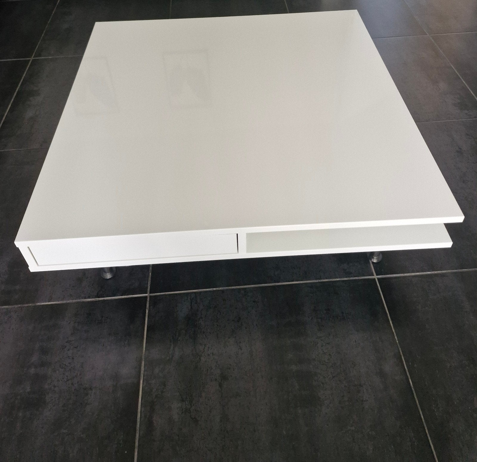 mooie wit salontafel, Ophalen