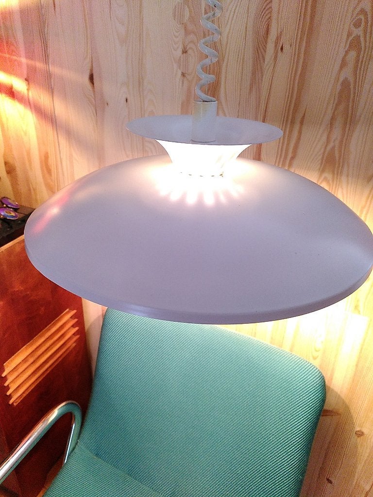 Lampe suspendue au design scandinave du milieu du siècle, Maison & Meubles, Lampes | Suspensions, Utilisé, Moins de 50 cm, Métal