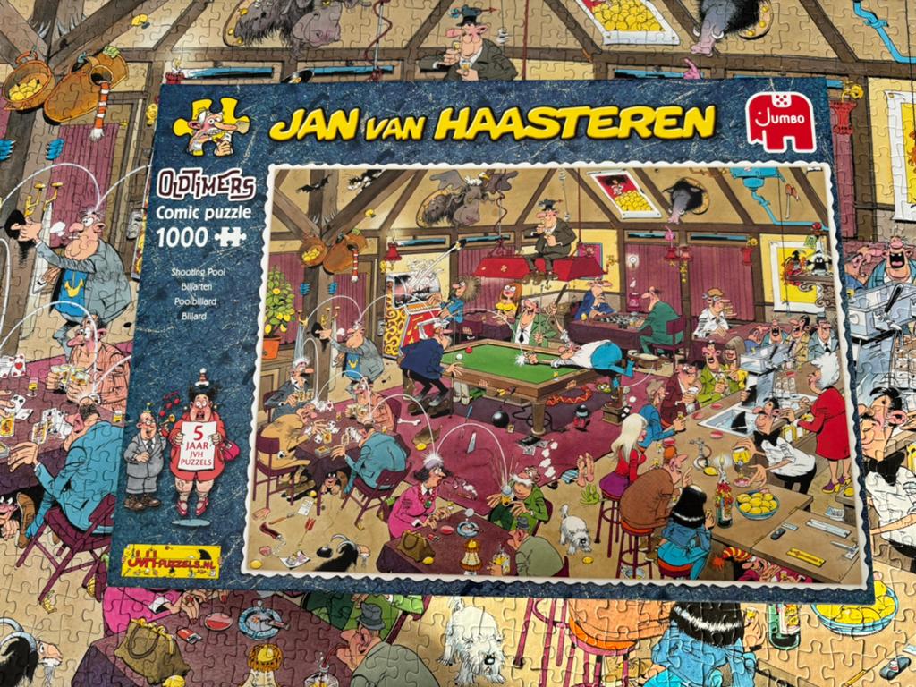 Jan van Haasteren-oldtimers-Biljarten, Ophalen of Verzenden, Zo goed als nieuw