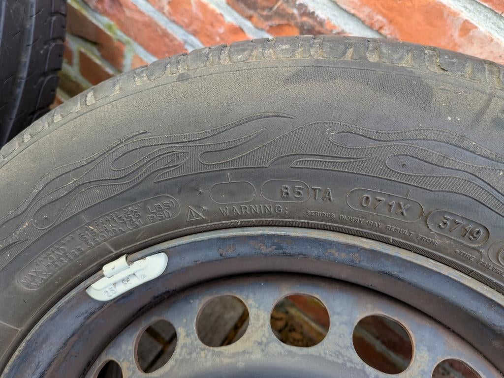 4 jantes tôle vw pneus été 5 trous, Pneus été, Pneu(s)