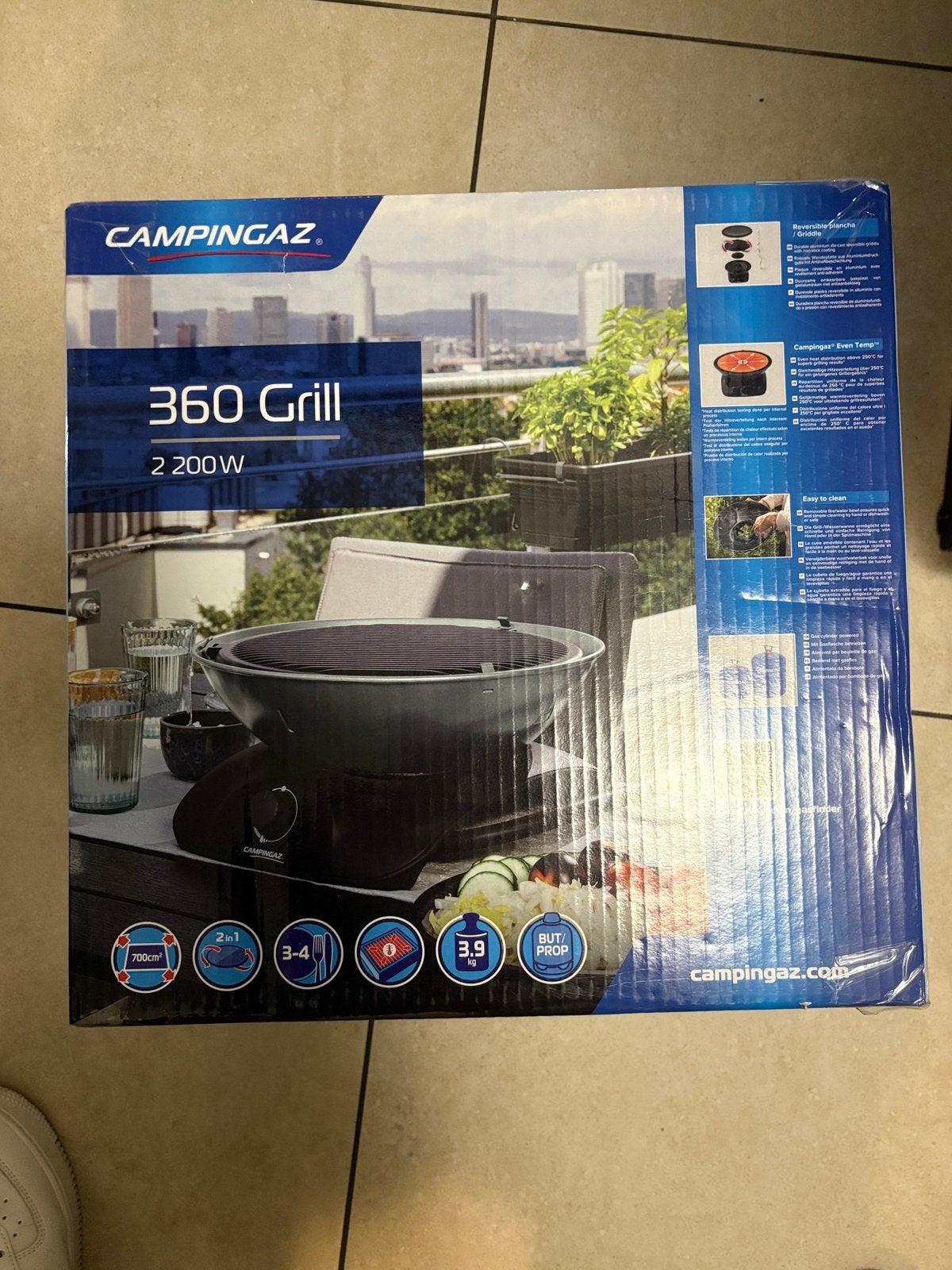 Campingaz 360 grill, Tuin en Terras, Gasbarbecues, Ophalen, Nieuw