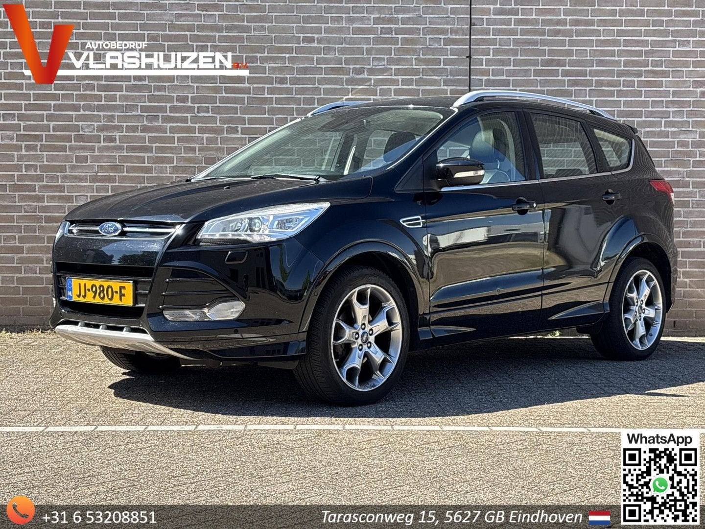 Ford Kuga 1.5 Titanium Styling Pack | Pano | Cruise | Climat, Auto's, Ford, Parkeersensor, Zwart, Bedrijf, Handgeschakeld