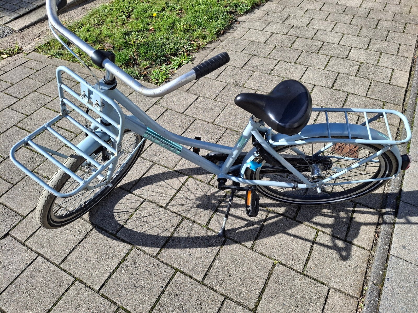 alpina meisjesfiets 22 inch, Enlèvement, Utilisé, 22 pouces
