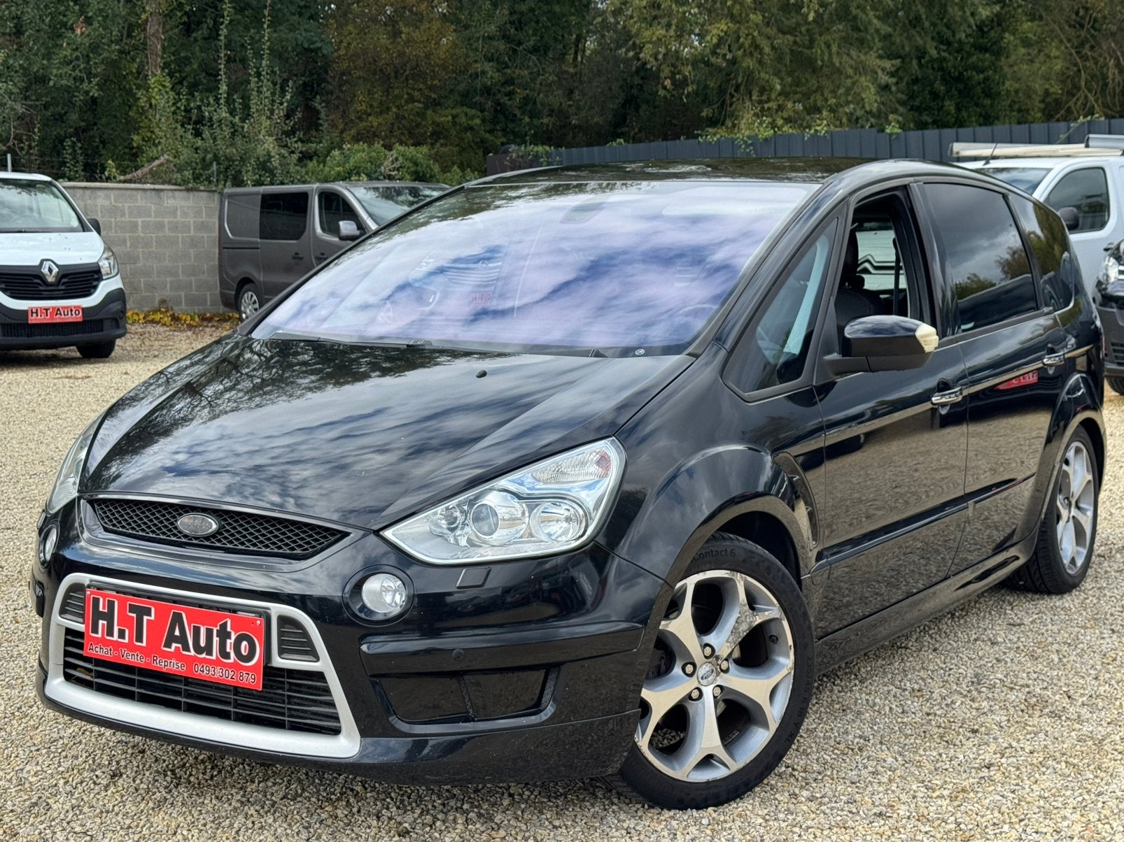 Ford S-Max 2.0 TDCi Titanium/Etat neuf/Full options, Cuir et Alcantara, Entreprise, Boîte manuelle, Entretenue par le concessionnaire