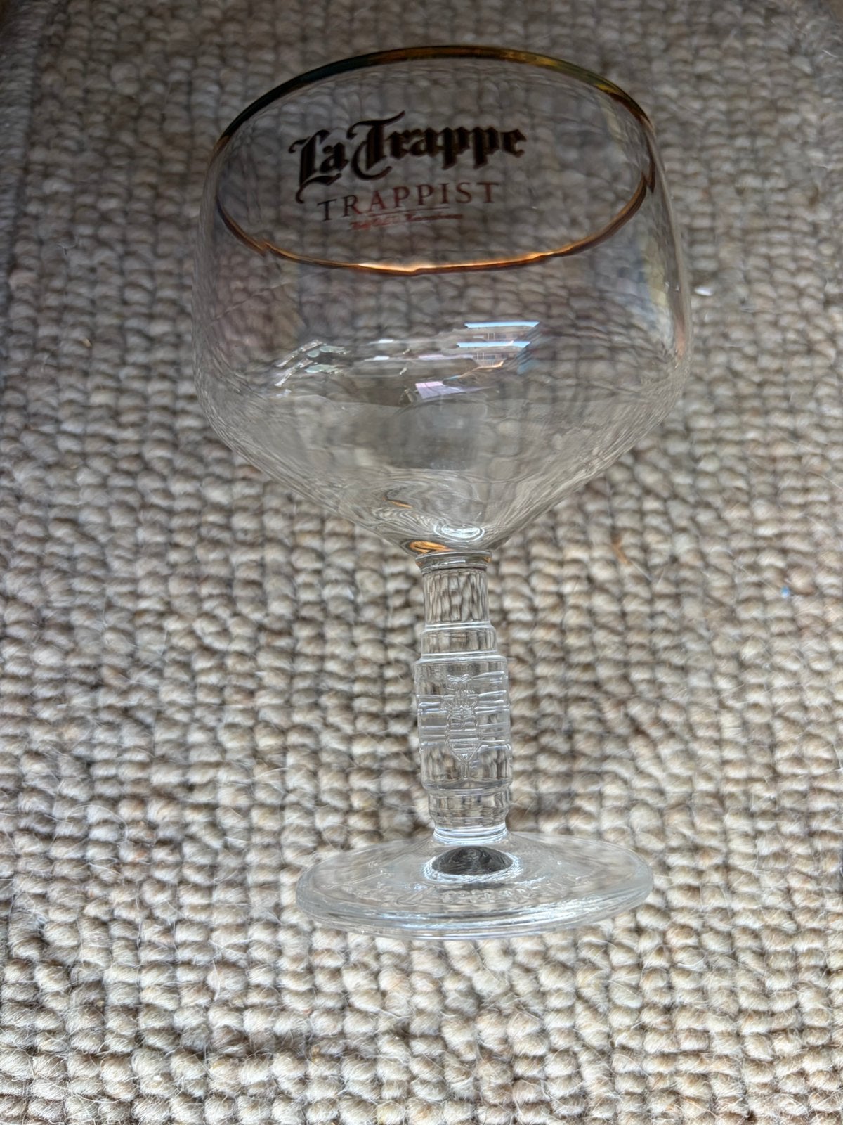 Verre à bière La Trappe, Collections, Enlèvement, Comme neuf, Verre ou Verres