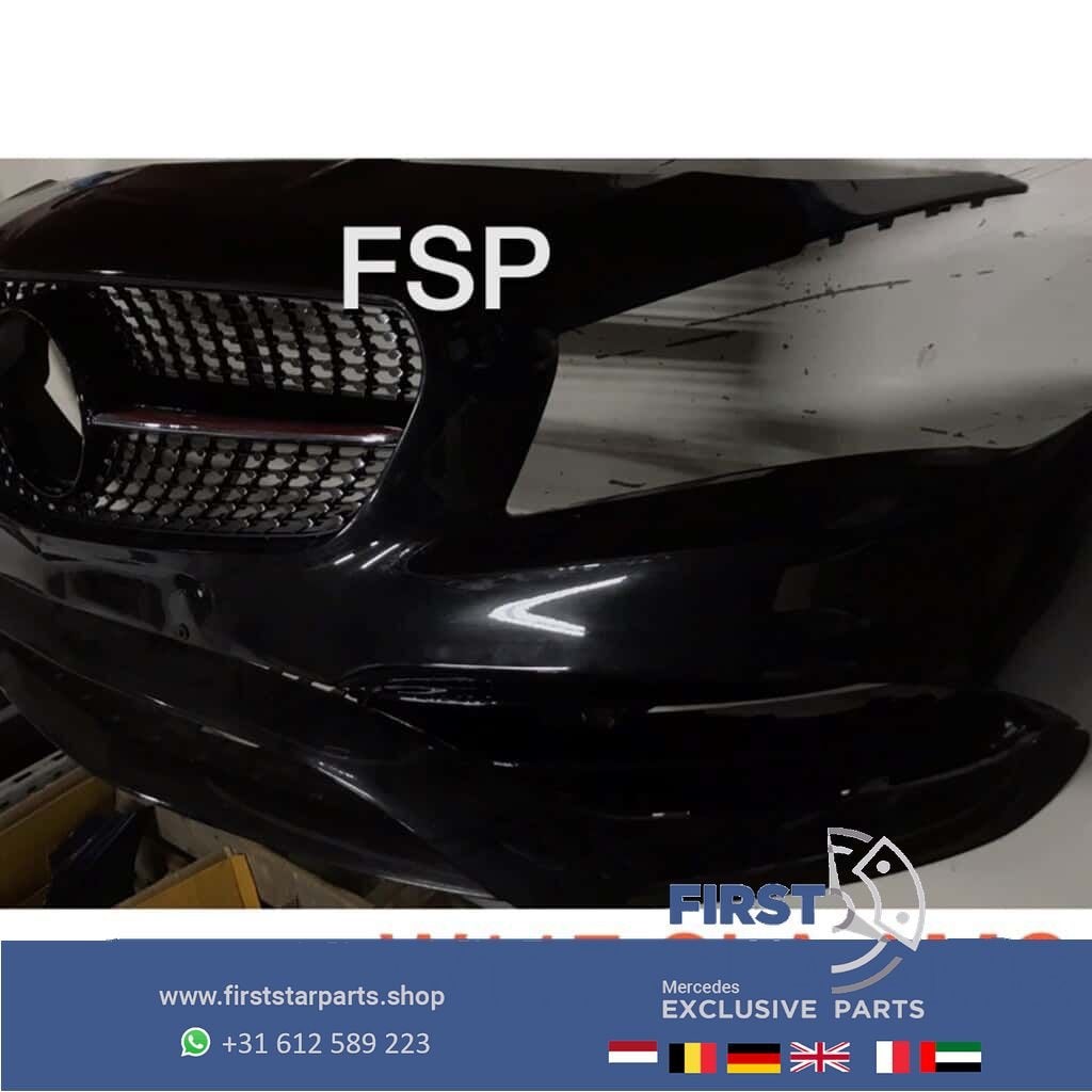 CLA 45 AMG Voorbumper diamond gril CLA45 origineel Mercedes, Auto-onderdelen, Gebruikt, -, Voor, Ophalen of Verzenden