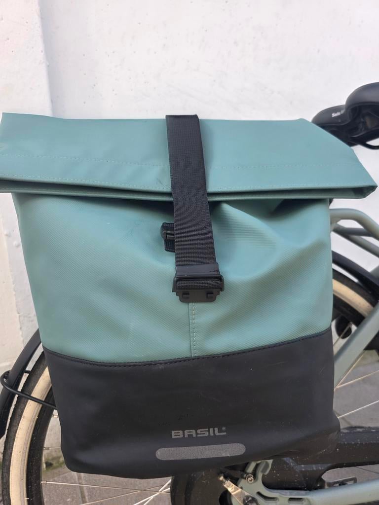 Fietstas - basil, Ophalen